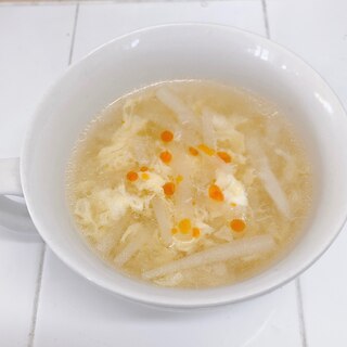 大根の中華風スープ